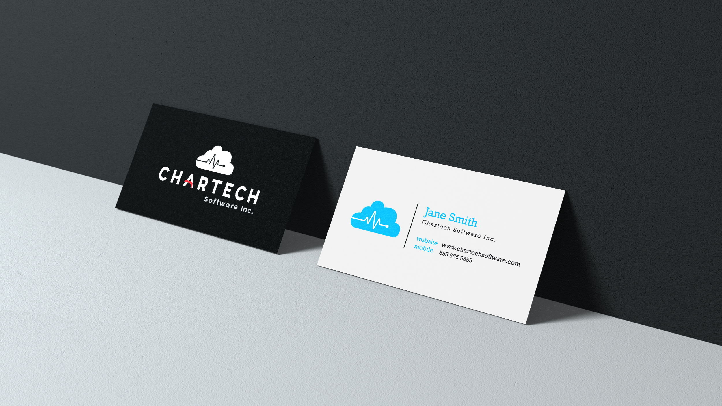 Chartech | Logo, Business Card